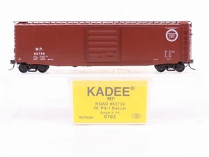 HO Scale Kadee 6102 MP Missouri Pacific Railroad 50' Single Door Box Car #82739 - Picture 1 of 13