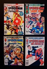 Marvel Team-Up - Fantastic Four Book Lot -  Spider-Man - Marvel Comics 