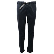 4804AE Men's Blue Low Crotch Trousers Man Pants