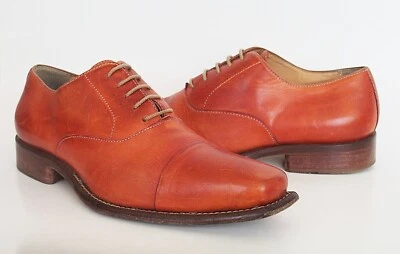 Vero Cuoio Oakmont Italian Men's Leather Shoes Size 42 US 9 - Image 1 of 4