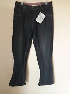 Pantalone jeans uomo vintage meccanico dal vivo ben consolidato 100% cotone nuovo con etichetta tg 40 - Foto 1 di 12