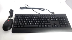 Clavier USB Lenovo KU- 1619 + souris Lenovo SM 8823 - UK Qwerty - Photo 1/13
