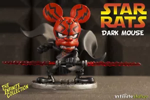 Rat-Man Statue Infinite Collection #4 Dark Mouse (Star Wars Parody) Resin Statue - Foto 1 di 7