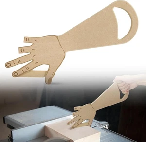 Tischkreissäge Druckstab Handform Sicherheitsblock für Säge, Gehrung, Frästisch, Gelenk - Bild 1 von 8