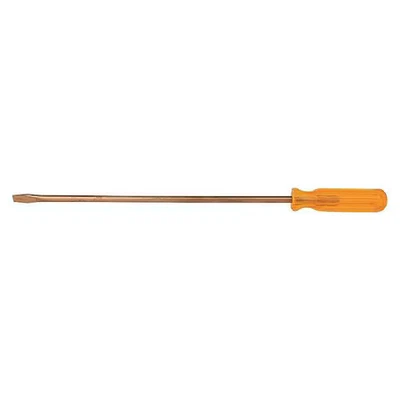 Ampco Safety Tools S-54 Non-Sparking Slotted Screwdriver 1/8 In Round - Image 1 of 3