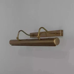 Brass Modern Painting Light Brass Vintage Antique Picture Wall Light Solid - Picture 1 of 9