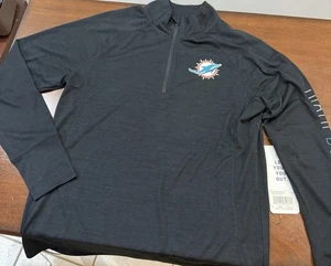 Miami Dolphins NFL Damen 1/4 Reißverschluss Pullover Shirt Training Activewear (M) $ 60 - Bild 1 von 7