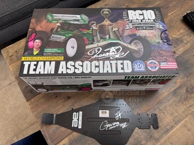 Buggy autografiado Team Associated RC10 edición Masami 1989 Stealth RC de colección Foto 1 de 4