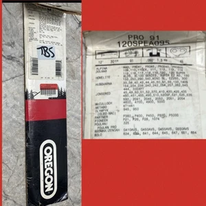 NEW Oregon Pro 91 12” Chainsaw Bar FITS POULAN Husqvarna & ECHO 120SPEA095 - Picture 1 of 8