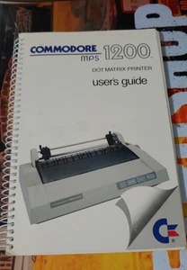 Commodore MPS 1200 DOT MATRIX PRINTER User´s guide (engl) (C 64) 8-bit - Foto 1 di 1