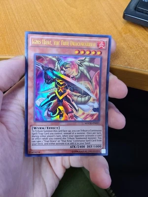 Yugioh Ignis Heat, the True Dracowarrior MACR-EN021 Ultra Rare - Image 1 of 2