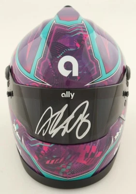 Alex Bowman Signed 2024 NASCAR Ally Mini Helmet 1/2 Scale Auto CoA (PA) - Image 1 of 4