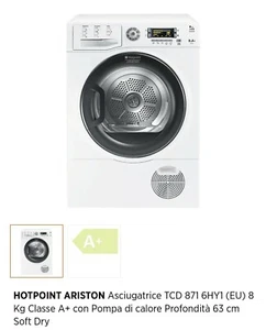 Asciugatrice Hotpoint Ariston con SCHEDA BRUCIATA ..8kg - Foto 1 di 1