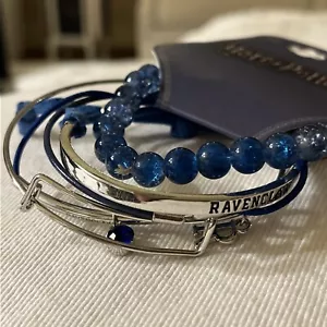 NEW Official Harry Potter Wizarding World Bioworld Bracelet Set - Ravenclaw - Picture 1 of 6