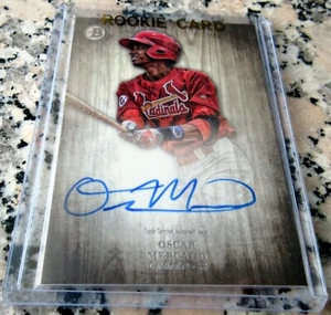 OSCAR MERCADO 2014 Bowman Topps Certified Auto Rookie Card RC San Diego Padres🔥 - Picture 1 of 2
