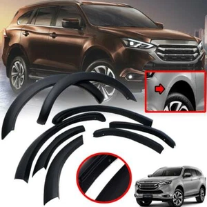 Fender Flare Wheel Arch Black 3" For All New Isuzu MU-X MUX SUV LS 2021-2022 - Picture 1 of 9