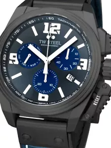 TW-Steel TW1117 Canteen Chronograph Mens Watch 46mm 10ATM - Picture 1 of 6