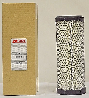 Air Filter SA16074 - BOBCAT Part# 6672467, P821575, AF25575,kOBELCO SK, KOMATSU - Image 1 of 4