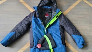 Gerry Boys Hooded Insulated Water Resistant 3 In 1 Coat Jacket with Beanie Small - Picture 1 of 3