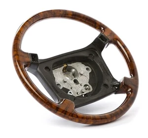 NUEVO VOLANTE GENUINO JAGUAR XJS WOODRIM OEM HHF9181BALEG NOGAL - Imagen 1 de 3