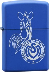 MSV Duisburg Zippo Feuerzeug Royal blue - Bild 1 von 1