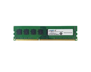 8GB DDR3 1600Mhz PC3-12800 240 Pin DIMM Crucial RAM CL11 Arbeitsspeicher für PC - Bild 1 von 4