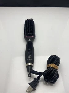 REVLON Hair Straightening Heated Styling Brush 4-1/2 inch, 430⁰ (F) 10 settings  - Picture 1 of 12
