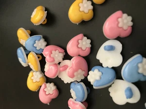 20 Erdbeere Schaft Knöpfe Handwerk Sammelalbum Nähen Verzierung Zum Selbermachen US-VERKÄUFER  - Bild 1 von 5