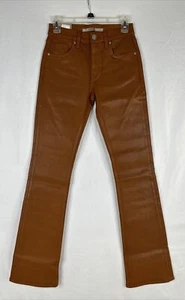 Hudson Barbara CTD Caramel Cafe High Rise Baby Boot Pants Size 25/31 New  - Picture 1 of 20