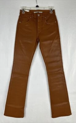 Hudson Barbara CTD Caramel Cafe High Rise Baby Boot Pants Size 25/31 New  - Image 1 of 4