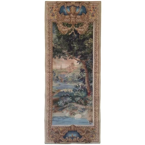 Arazzo CASCADE VERDURE cm 72 x 185 gobelin di Goblys Art de Lys Francia NUOVO - Foto 1 di 6