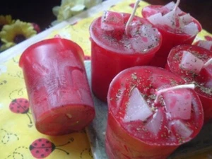 Candele Votive di Protezione - Set di 3 - Foto 1 di 3