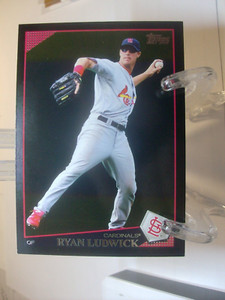 2009 Topps Black Baseball  #510 - Ryan Ludwick - St. Louis Cardinals  (14830)