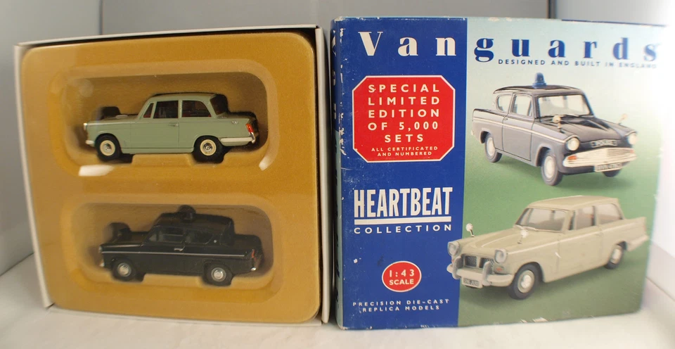 Vanguards Heartbeat Collection n°HB 1002 Ford Anglia & Triumph Herald  1/43 - Photo 1/4