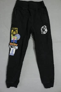 Billionaire Boys Club Sweat Pants Boys Kids Size 7/8 Black With Zipped Pockets - Picture 1 of 9