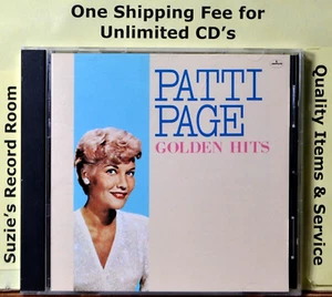 CD Patti Page Golden Hits JAPAN Tennessee Waltz -Doggie in the Window -Coupons! - Picture 1 of 3
