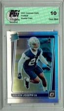 Kelvin Joseph 2021 Donruss #P-310 Optic Preview Holo Rookie Card PGI 10
