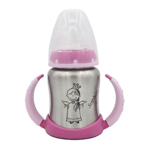 NUK Flasche mit Name, Motiv | Edelstahl | auslaufsicher & thermoisoliert | Kind - Bild 1 von 14