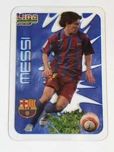 2006-07 Lionel Messi #15 FC Barcelona Mundicromo La Liga Crystalcards Very Rare - Picture 1 of 12