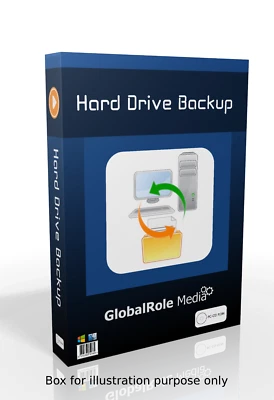 Hard drive HDD cloner clone imaging backup and restore software program PC DVD - Image 1 of 4