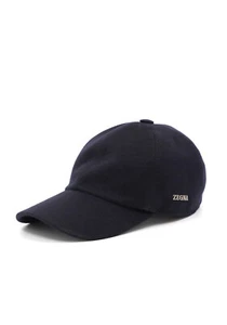 Gorra de béisbol ZEGNA Oasi azul cachemir talla M nueva con etiquetas - Imagen 1 de 4