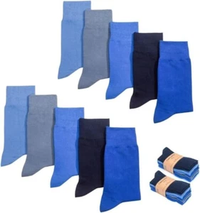 10 Paar hochwertige Baumwollsocken Buisness unisex Damen Herren Footnote - Bild 1 von 18