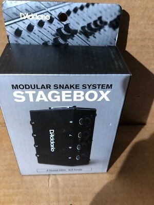 D'Addario Modular Snake System Stage Box  4 XLR female and 4 XLR-1/4" combo - Image 1 of 3