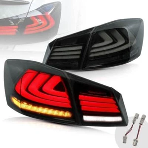 Vland 2 * luces traseras LED para 2013-2015 Accord Sedan DRL señales de giro secuenciales - Imagen 1 de 11