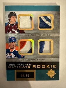 2013-14 Ultimate Collection Dual Patch URJ2-1ST Nathan MacKinnon Yakupov /35 - Picture 1 of 6