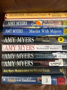 Amy Myers LOT 9 Hardback Books - Picture 1 of 11
