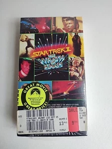 Star Trek II The Wrath Of Khan VHS Vintage William Shatner Leonard Nimoy Rare - Picture 1 of 9
