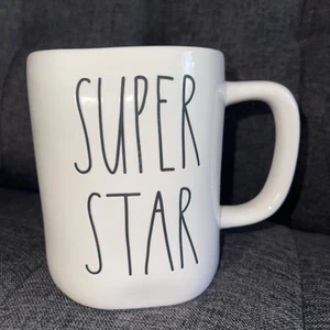 Rae Dunn Super Star Ceramic COFFEE MUG Artisan Collection by Magenta Brand New - Picture 1 of 6
