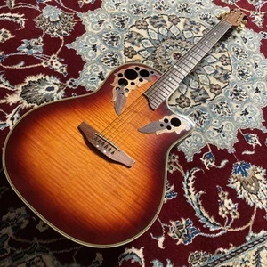 Ovation Celebrity Deluxe CS257 Preamplificatore per chitarra acustica OP-24 retro USA - Foto 1 di 11