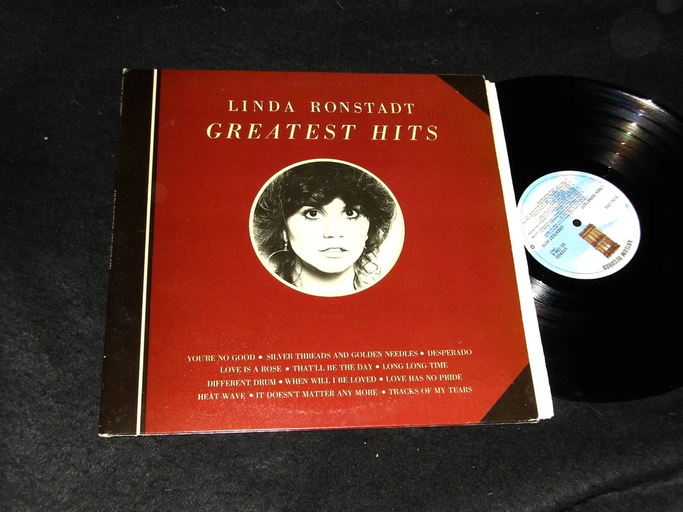 LINDA RONSTADT Greatest Hits LP Gatefold ASYLUM 1976 Country Pop Essential Foto 1 de 1